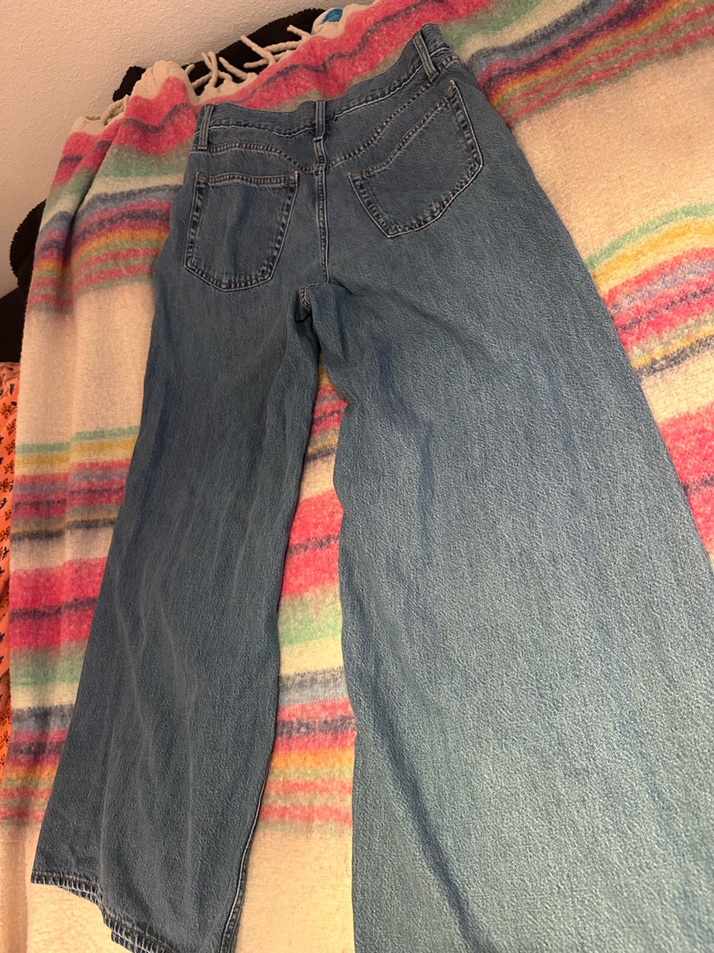 Universal Thread High-Rise Wide Leg Palazzo Jeans - Picture 4 of 7